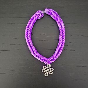 Handmade Bracelet with Gold Charm